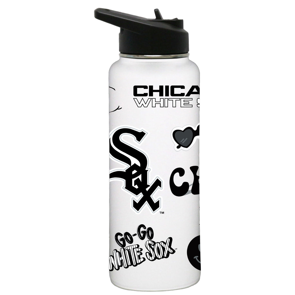 34oz Quencher, White with Loco Design | Chicago White Sox