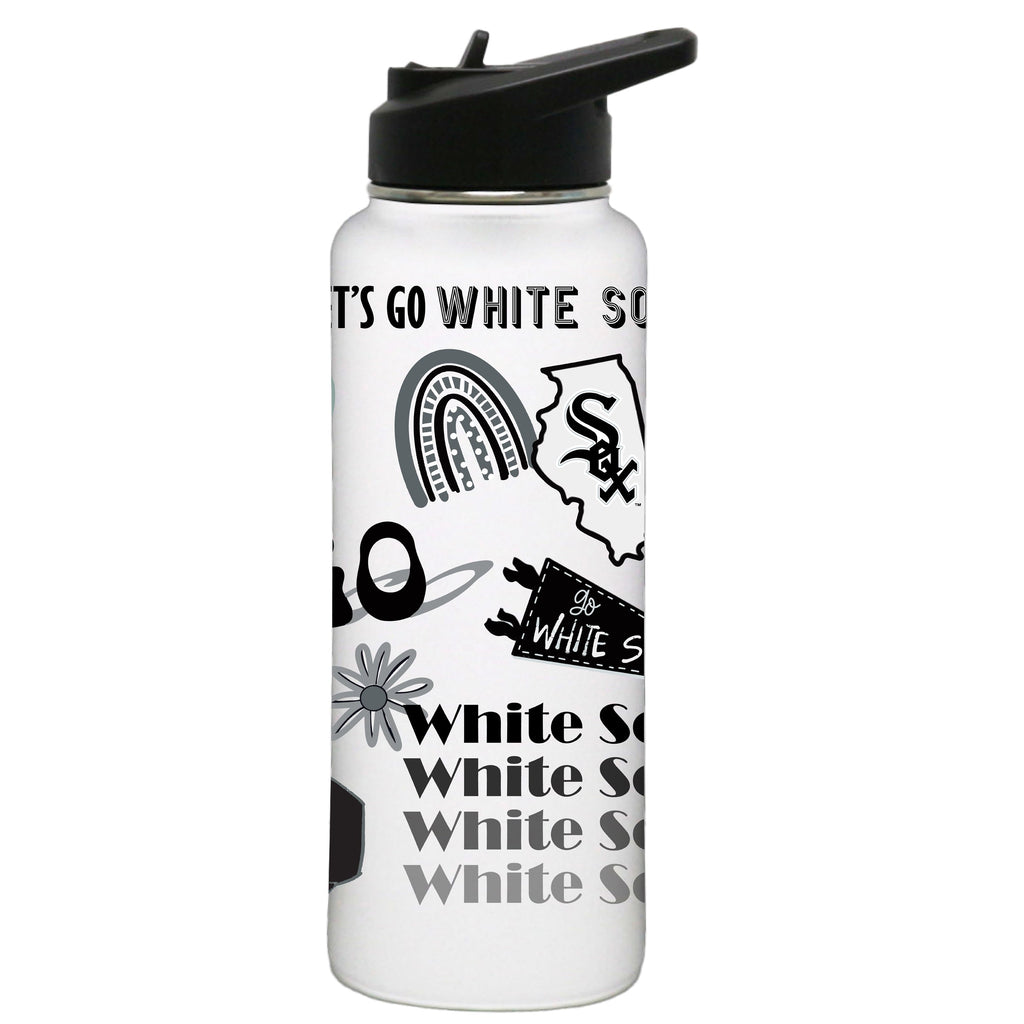34oz Quencher, White with Loco Design | Chicago White Sox