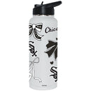  White Sox 34oz Bow White Quencher Water Bottle 