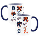  Tigers 2pk 15oz Bow Coffee Mug 