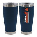 20oz Navy SS Tumbler, DP, Let's Go Team Stripe, Detroit Tigers