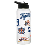 34oz Quencher, White with Loco Design | Detroit Tigers
