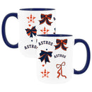  Astros 2pk 15oz Bow Coffee Mug 