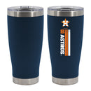 20oz Navy SS Tumbler, DP, Let's Go Team Stripe, Houston Astros