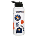 34oz Quencher, White with Loco Design | Houston Astros