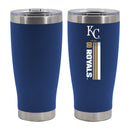 20oz Royal Blue SS Tumbler, DP, Let's Go Team Stripe, Kansas City Royals