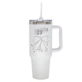  Royals 40oz Bow White Stainless Steel Colossal Tumbler 