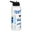 34oz Quencher, White with Loco Design | Kansas City Royals