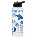 34oz Quencher, White with Loco Design | Kansas City Royals