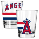 2pk 15oz Dbl Old Fash, DP, Big Stripes, Los Angeles Angels