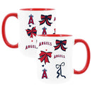  Angels 2pk 15oz Bow Coffee Mug 