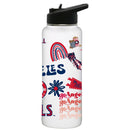 34oz Quencher, White with Loco Design | Los Angeles Angels