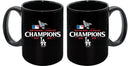 11oz Black Mug, MLB National League Champs 2025, Sublimation, Los Angeles Dodgers