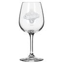 12.75oz Stemmed Wine Glass, MLB World Series Champs 2025, Etched, Los Angeles Dodgers