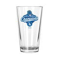 16oz Pint Glass, MLB World Series Champs 2025, Direct Print, Los Angeles Dodgers