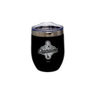 12oz Black Stainless Steel Stemless Tumbler, MLB World Series Champs 2025, Etched, Los Angeles Dodgers