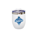 12oz White Stainless Steel Stemless Tumbler, MLB World Series Champs 2025, Direct Print, Los Angeles Dodgers