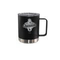 12oz Black Stainless Steel Lowball Tumbler with Handle, MLB World Series Champs 2025, Etched, Los Angeles Dodgers