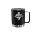 12oz Black Stainless Steel Lowball Tumbler with Handle, MLB World Series Champs 2025, Etched, Los Angeles Dodgers