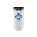 12oz White Stainless Steel Slim Can Holder, MLB World Series Champs 2025, Direct Print, Los Angeles Dodgers