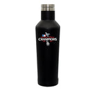 17oz Black Stainless Steel Infinity Bottle, MLB National League Champs 2025, Direct Print, Los Angeles Dodgers
