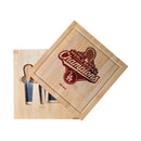 Bamboo Cutting Board with Utensils, MLB World Series Champs 2025, Etched, Los Angeles Dodgers