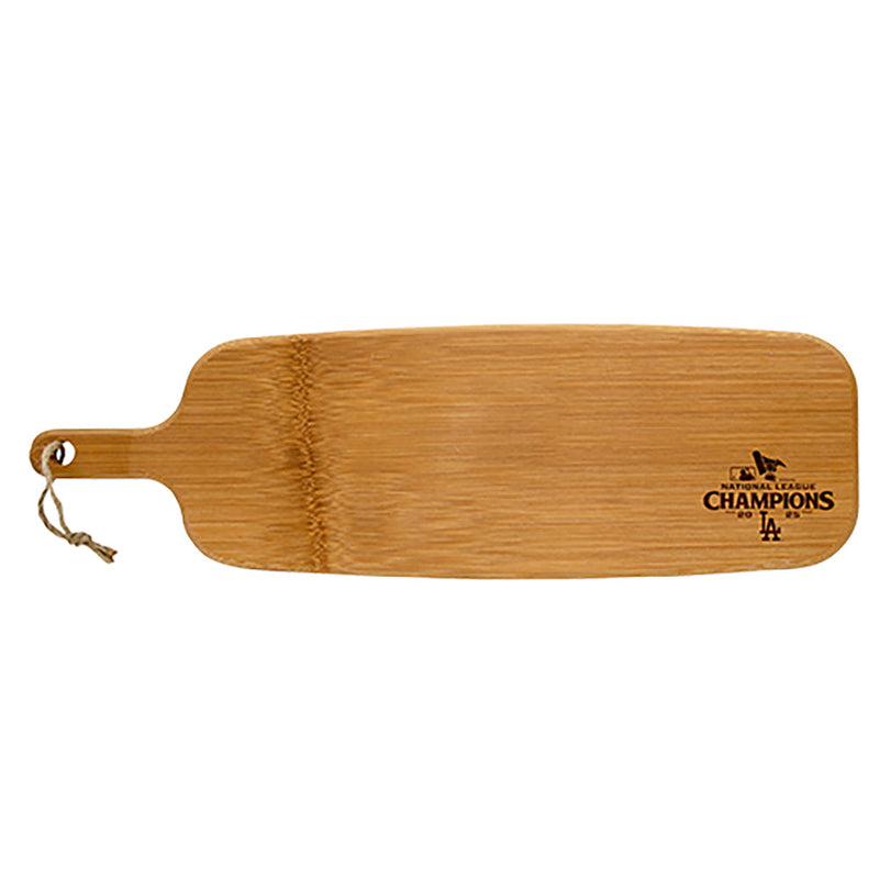 Paddle Cutting Board, MLB National League Champs 2025, Etched, Los Angeles Dodgers