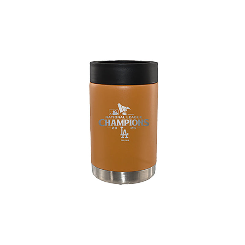 12oz Canyon Stainless Steel Can Holder, MLB National League Champs 2025, Etched, Los Angeles Dodgers