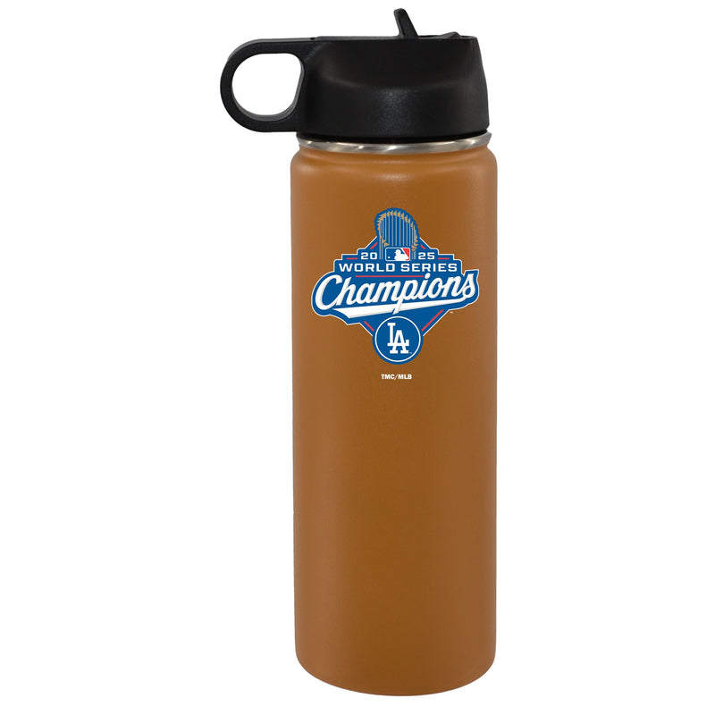 22oz Canyon Stainless Steel Water Bottle, MLB World Series Champs 2025, Direct Print, Los Angeles Dodgers