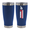 20oz Royal Blue SS Tumbler, DP, Let's Go Team Stripe, Los Angeles Dodgers