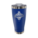 20oz Royal Blue Stainless Steel Tumbler, MLB World Series, 2025, Etched, Los Angeles Dodgers