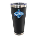30oz Black Stainless Steel Tumbler, MLB World Series Champs 2025, Direct Print, Los Angeles Dodgers