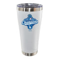 30oz White Stainless Steel Tumbler, MLB World Series Champs 2025, Direct Print, Los Angeles Dodgers