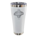 30oz White Stainless Steel Tumbler, MLB World Series Champs 2025, Etched, Los Angeles Dodgers