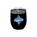 16oz Black Stainless Steel Stemless Tumbler, MLB World Series Champs 2025, Direct Print, Los Angeles Dodgers