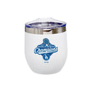 16oz White Stainless Steel Stemless Tumbler, MLB World Series Champs 2025, Direct Print, Los Angeles Dodgers