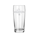 16oz Pub Pilsner Glass, MLB National League Champs 2025, Etched, Los Angeles Dodgers