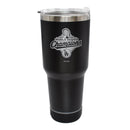 30oz Black Bluetooth Tumbler, MLB World Series Champs 2025, Etched, Los Angeles Dodgers