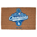 19.5x29.5in Coir Fiber Door Mat, MLB World Series Champs 2025, Flatbed Print, Los Angeles Dodgers