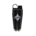 22oz Black Stainless Steel Beverage Blender Bottle, MLB World Series Champs 2025, Etched, Los Angeles Dodgers