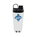 22oz White Stainless Steel Beverage Blender Bottle, MLB World Series Champs 2025, Direct Print, Los Angeles Dodgers
