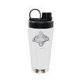 22oz White Stainless Steel Beverage Blender Bottle, MLB World Series Champs 2025, Etched, Los Angeles Dodgers
