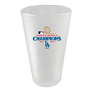 16oz White Frosted Pint Glass | 2024 Champion Los Angeles Dodgers