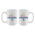 15oz White Mug | 2024 Champion Los Angeles Dodgers