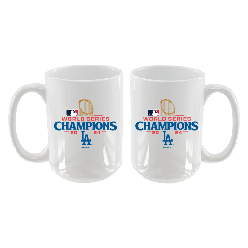 15oz White Mug | 2024 Champion Los Angeles Dodgers