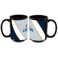 15oz Black Mug Full Wrap | 2024 Champion Los Angeles Dodgers