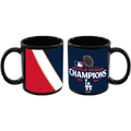 11oz Black Mug Full Wrap | 2024 Champion Los Angeles Dodgers