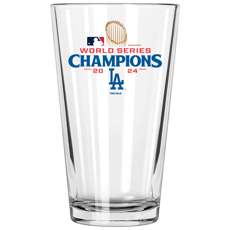 16oz Pint Glass | 2024 Champion Los Angeles Dodgers