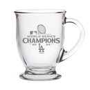 16oz Café Glass Etched | 2024 Champion Los Angeles Dodgers