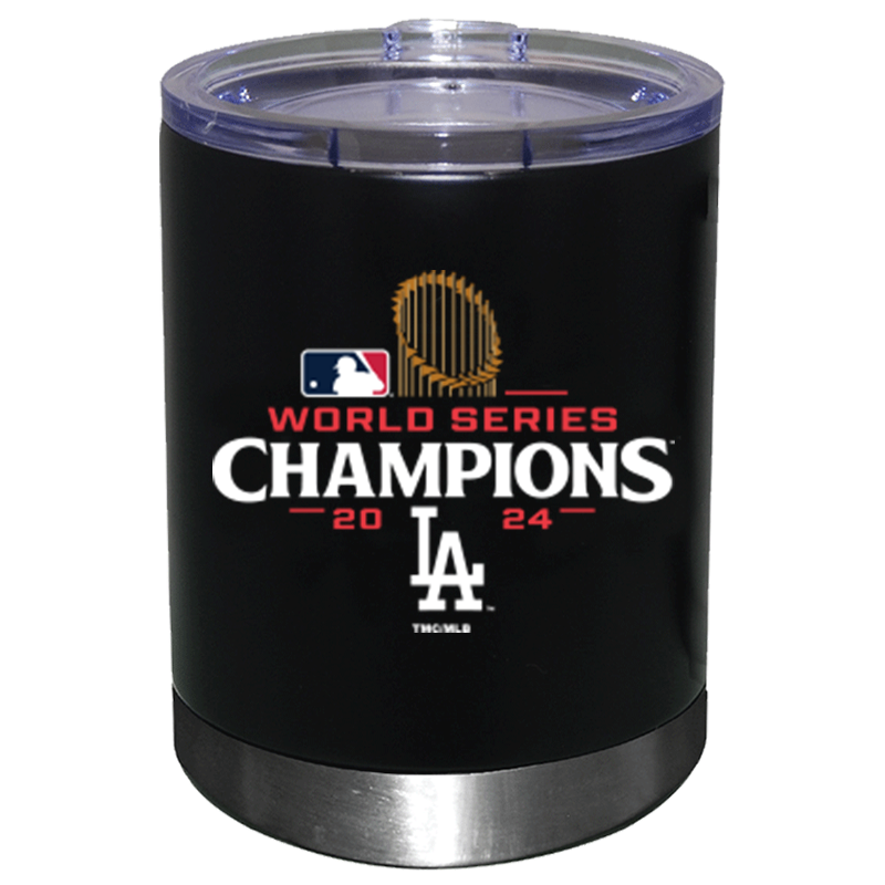 12oz Black Lowball | 2024 Champion Los Angeles Dodgers